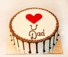 Load image into Gallery viewer, Father&#39;s Day Spectacle and Bow Tie Cake