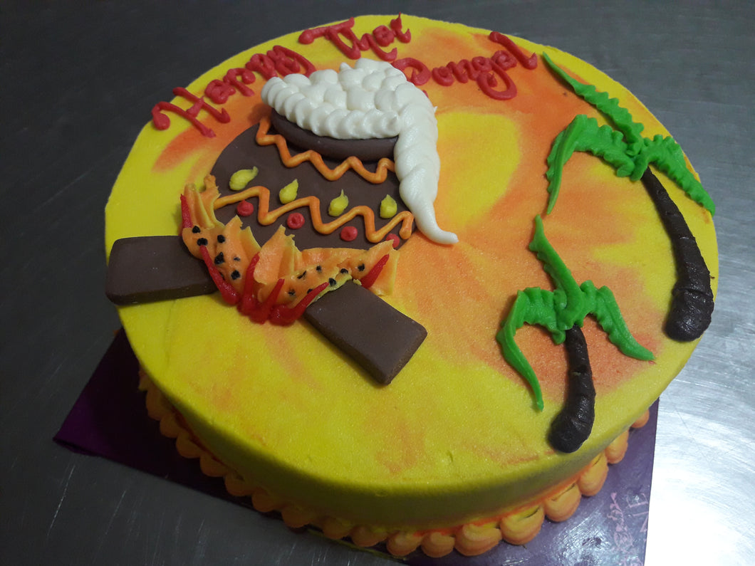 Ribbon cake - design 1