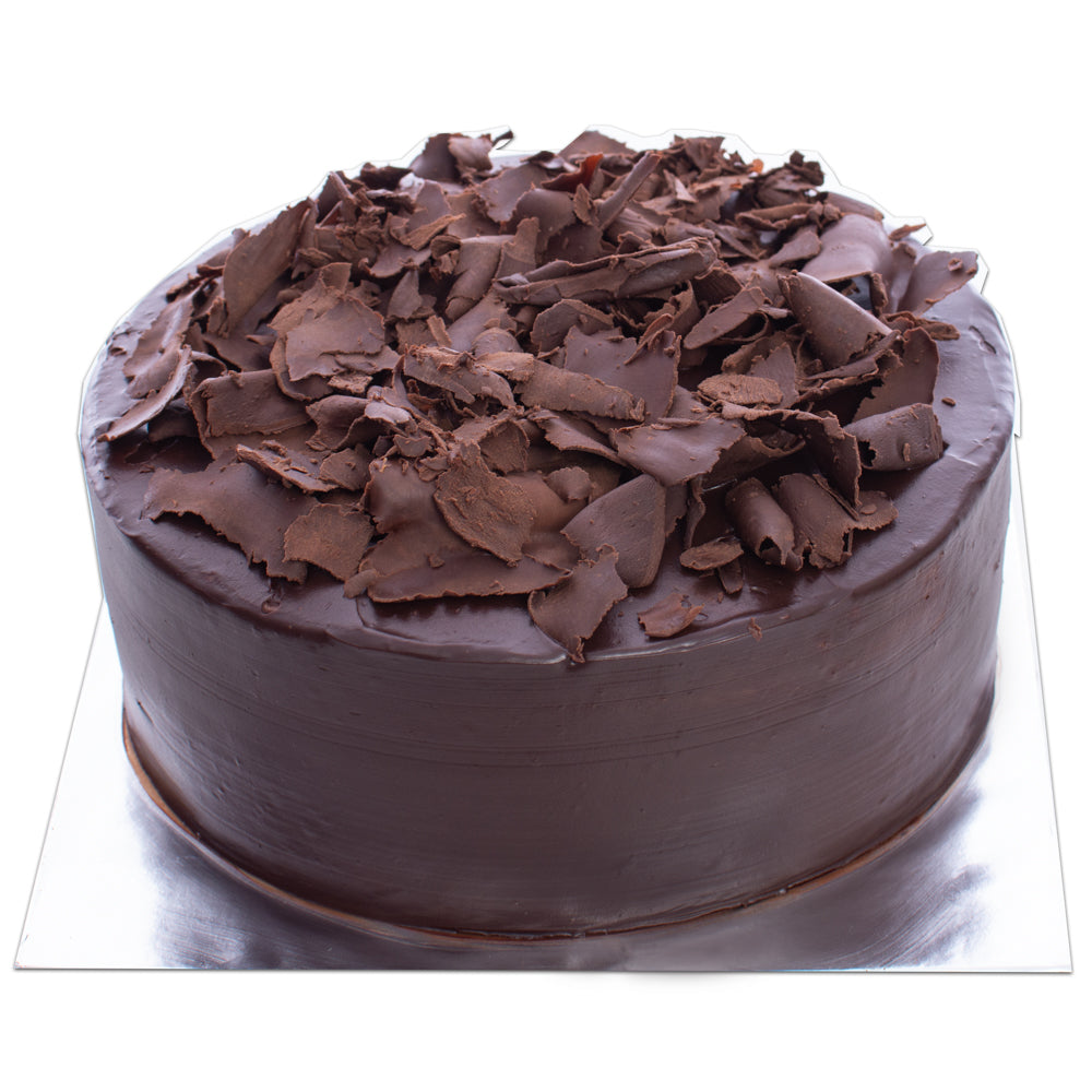 3 tier double chocolate ganache gateaux