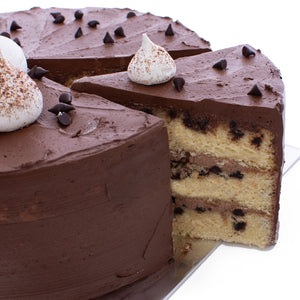 3 tier Chocolate chip cake