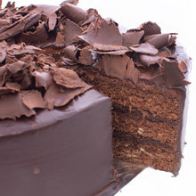 Load image into Gallery viewer, 3 tier double chocolate ganache gateaux