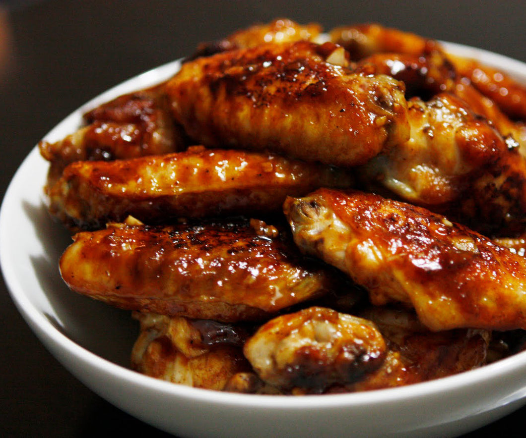 Hot BBQ Chicken Wings