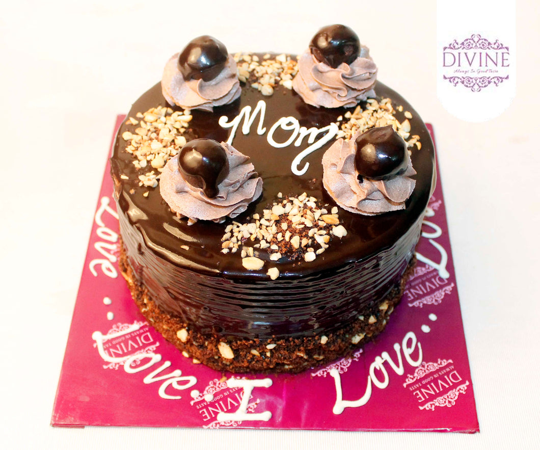 Mother's Day Kahlua (liqueur) Coffee Cake with blue berry