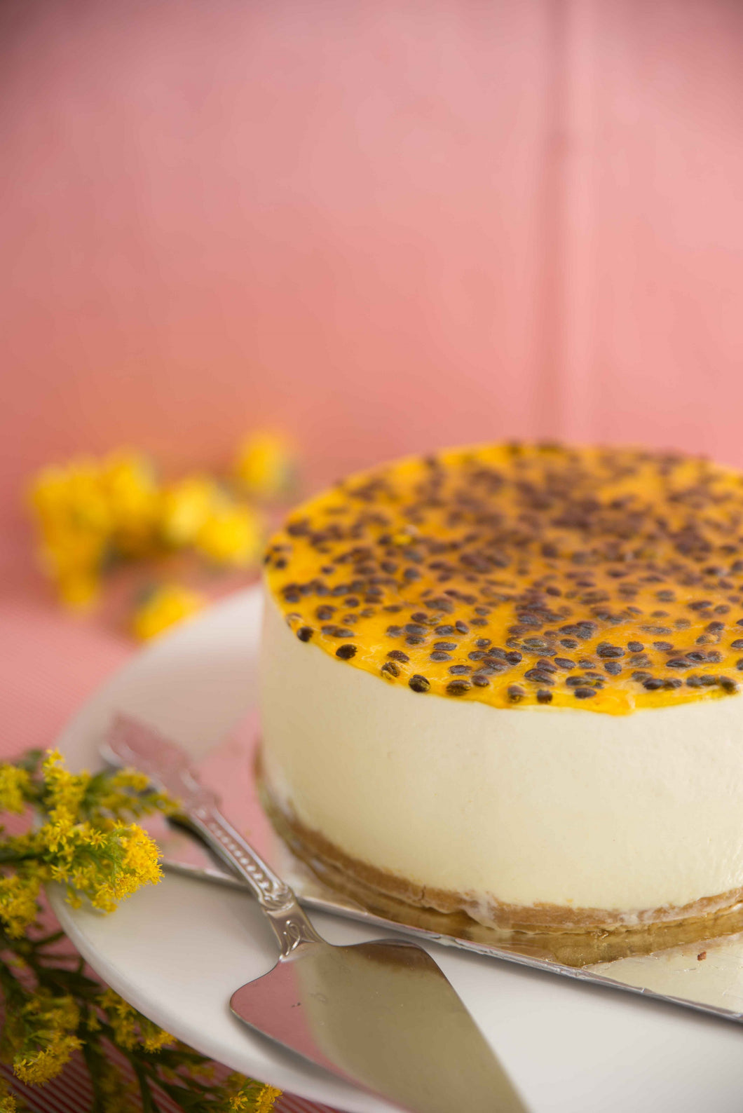 Passion Fruit Bavarian - Divine Cakes