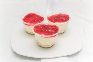 Strawberry Cheese Cupcake - Divine Cakes